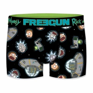 nouvelle saison FREEGUN Lot De 4 Boxers Homme Rick And Morty G1 14