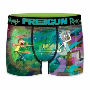 nouvelle saison FREEGUN Lot De 4 Boxers Homme Rick And Morty G1 16