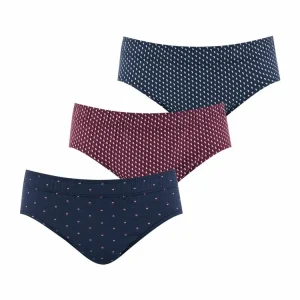 Distributeur Officiel Eminence Lot De 3 Slips Taille Basse Homme Motif 10