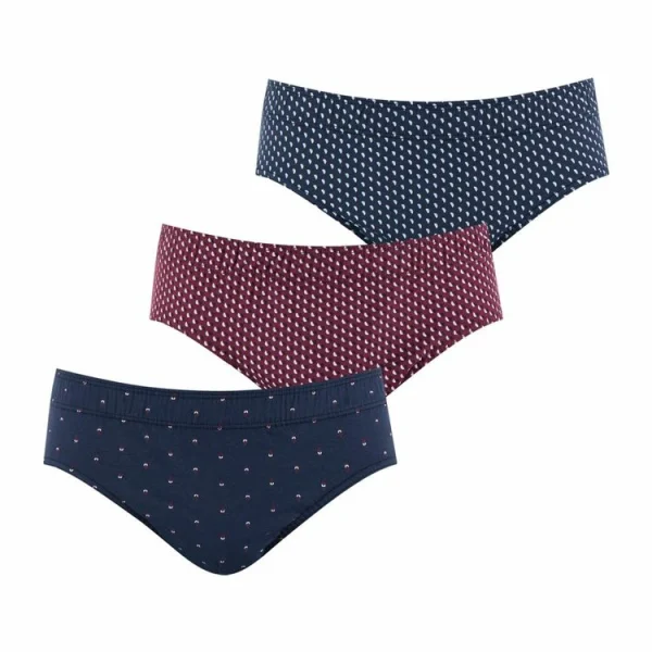 Distributeur Officiel Eminence Lot De 3 Slips Taille Basse Homme Motif 3