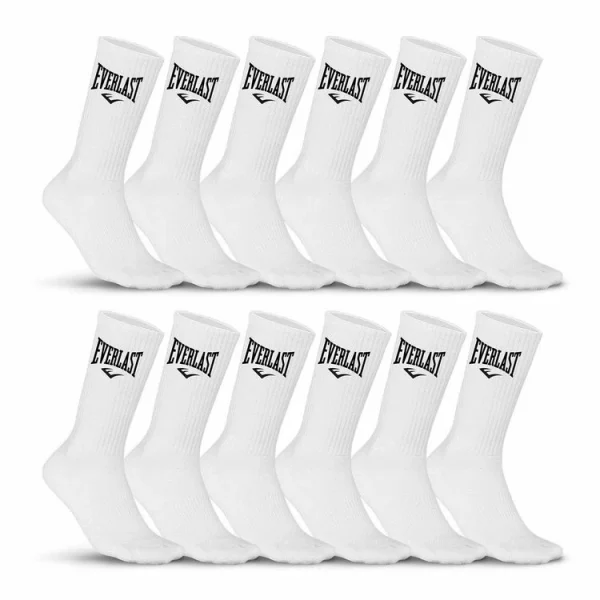 EVERLAST Lot De 12 Paires De Chaussettes Tennis Uni achat 1