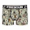 FREEGUN Boxer Homme Best Of Anniversary Dollars magasin france 20