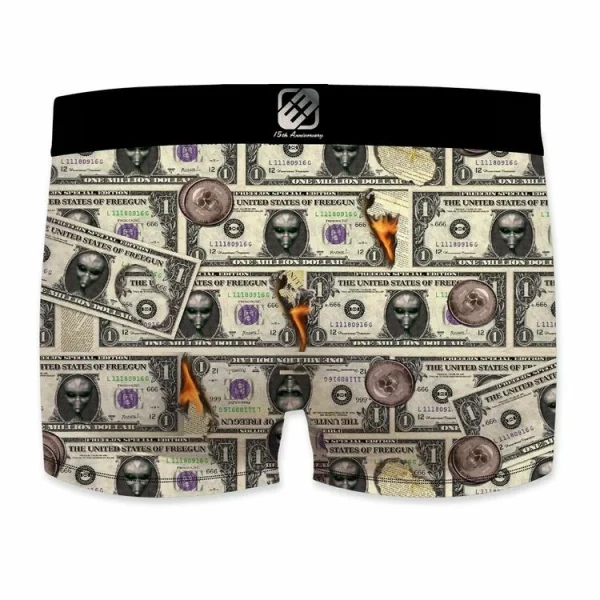 FREEGUN Boxer Homme Best Of Anniversary Dollars magasin france 4