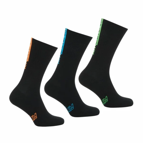 grande marque pas cher Athena Lot De 3 Paires De Chaussettes De Sport Hautes Crew 1