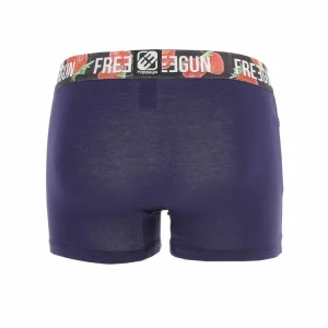 FREEGUN Sous Vêtement Boxer Freegun Bio Gots Navy Boxer Bleu 7-174 des prix incroyables 6