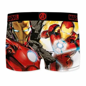 marque moins cher FREEGUN Lot De 6 Boxers Homme Marvel 14