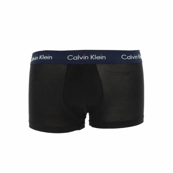 solde en ligne Calvin Klein Boxer Calvin Klein Low Rise Trunk 3pk Assortis Noir 7-225 5