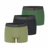 Large choix en ligne MY ESSENTIAL Lot De 3 Boxers Homme En Coton Bio Uni Gots 17