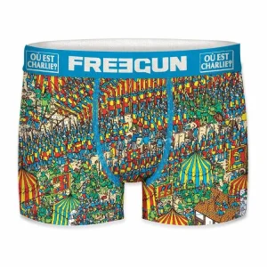 meilleur service FREEGUN Lot De 4 Boxers Homme Where Is Waldo 14