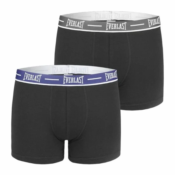 Nouvelle tendance EVERLAST Lot De 2 Boxers Coton Homme Ceinture Brand 1