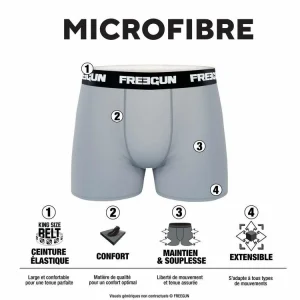 en ligne FREEGUN Lot De 6 Boxers Homme Best Of 10