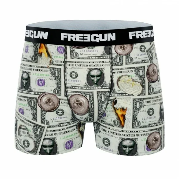 en ligne FREEGUN Lot De 6 Boxers Homme Best Of 6