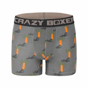 grossiste CRAZY BOXERS Boxer Homme Coton Bio Gots Palmier 16