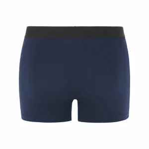 MY ESSENTIAL Lot De 4 Boxers Homme En Coton Bio My Esssential Bleu Marine marque pas cher 12