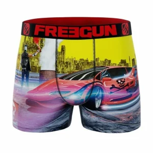 FREEGUN Lot De 2 Boxers Homme Cyber Punk jusqu'à 12