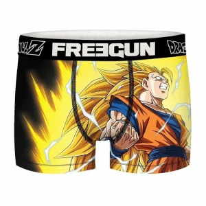 FREEGUN Lot De 4 Boxers Homme Dragon Ball Z qualité supérieure 16