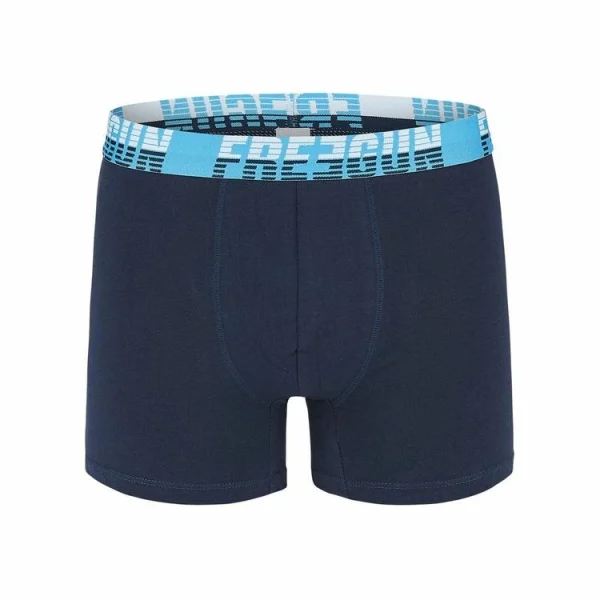 pas cher FREEGUN Lot De 4 Boxers Coton Homme 4