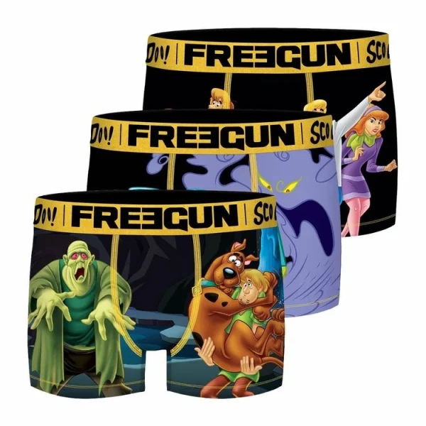 guranteed de qualité FREEGUN Lot De 3 Boxers Homme Scooby-Doo 1