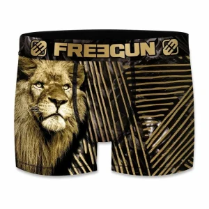 Authenticité garantie FREEGUN Lot De 5 Boxers Homme En Polyester Recyclé Savage Animals 14