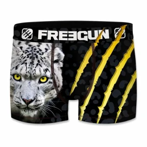 Authenticité garantie FREEGUN Lot De 5 Boxers Homme En Polyester Recyclé Savage Animals 16