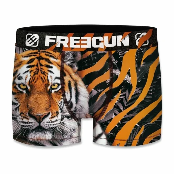 Authenticité garantie FREEGUN Lot De 5 Boxers Homme En Polyester Recyclé Savage Animals 7