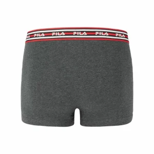 FILA Lot De 4 Boxers Homme En Coton FU5166 pas cher 12