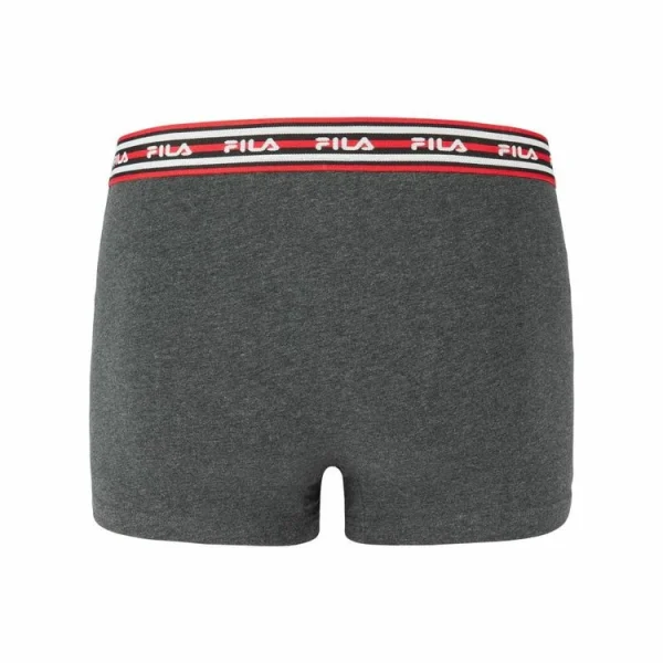 FILA Lot De 4 Boxers Homme En Coton FU5166 pas cher 4