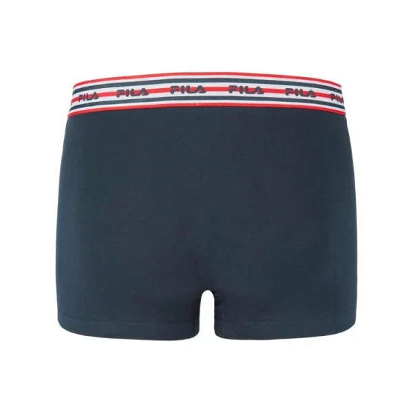 FILA Lot De 4 Boxers Homme En Coton FU5166 pas cher 5