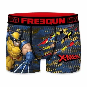 FREEGUN Lot De 4 Boxers Homme X-MEN REMISE allant 14