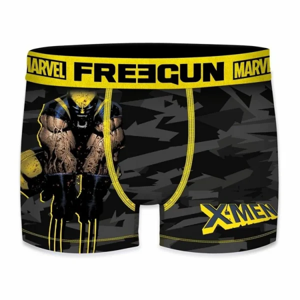 FREEGUN Lot De 4 Boxers Homme X-MEN REMISE allant 7