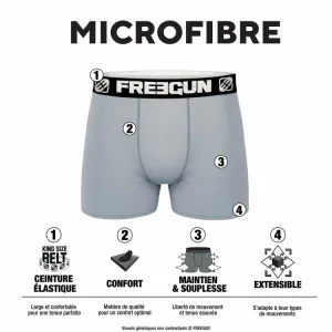 FREEGUN Lot De 2 Boxers Homme X-MEN mode pas cher 10