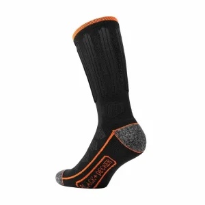 Livraison gratuite Black & Decker Lot De 4 Paires De Chaussettes Hautes De Travail Tool 16