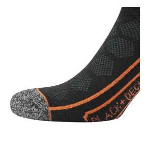 Livraison gratuite Black & Decker Lot De 4 Paires De Chaussettes Hautes De Travail Tool 18