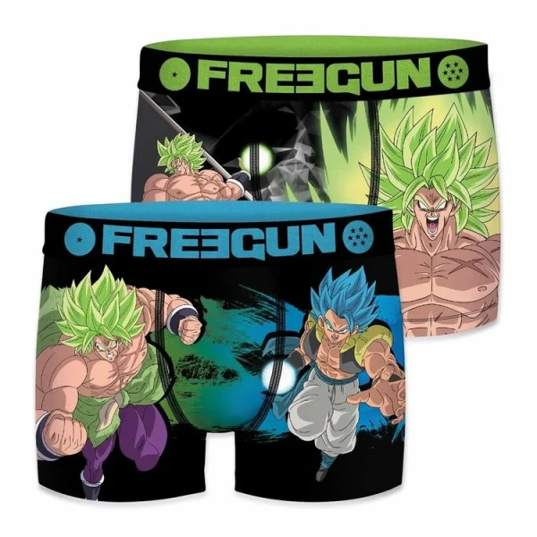 FREEGUN Lot De 2 Boxers Homme Dragon Ball Super Broly Boutique officielle 1