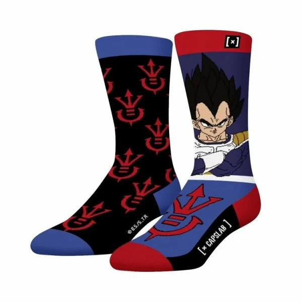 CAPSLAB Paire De Chaussettes De Ville Dragon Ball Z Veg en ligne 1