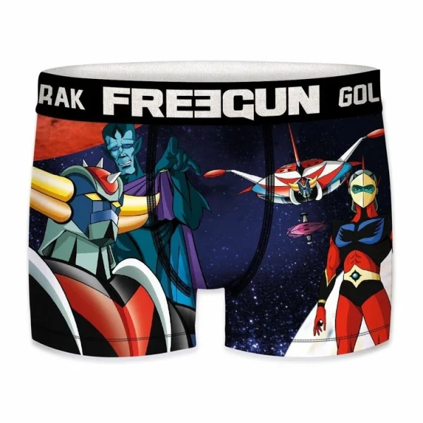 boutique pas cher FREEGUN Lot De 3 Boxers Homme Goldorak Space, Fly, Ovni 6