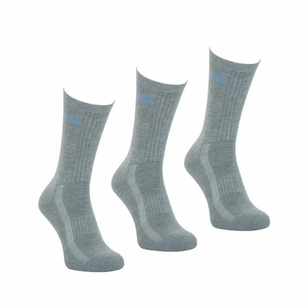 WILSON LOT DE 3 PAIRES DE CHAUSSETTES WILSON BLANC l'unique style 3