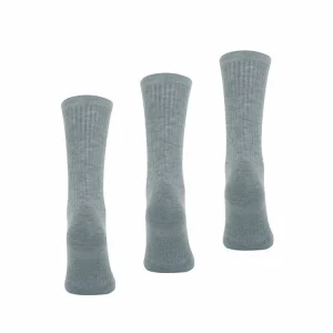 WILSON LOT DE 3 PAIRES DE CHAUSSETTES WILSON BLANC l'unique style 12