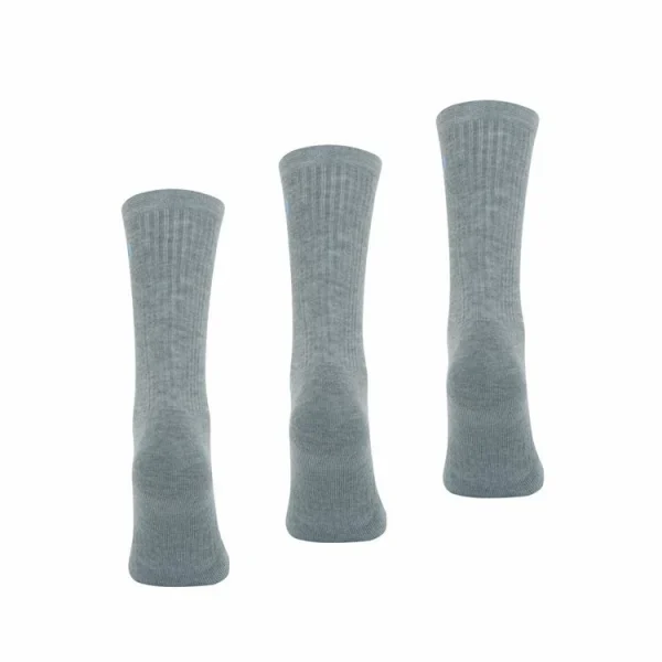 WILSON LOT DE 3 PAIRES DE CHAUSSETTES WILSON BLANC l'unique style 4