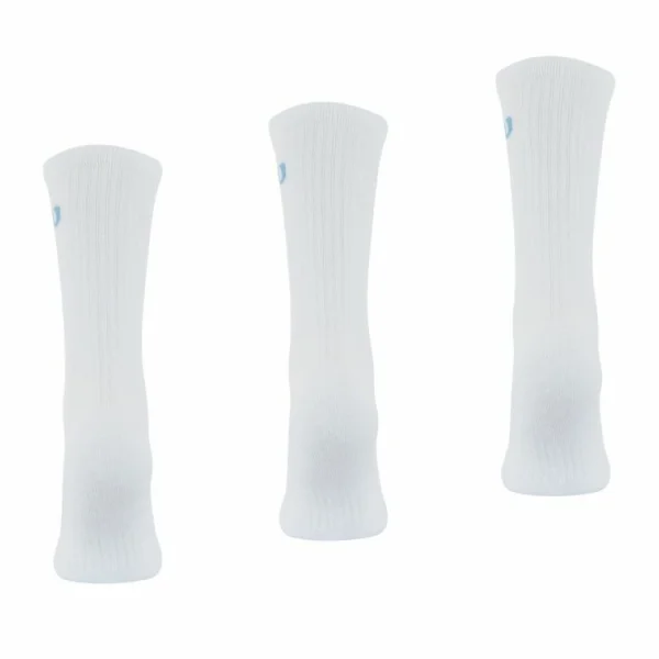 WILSON LOT DE 3 PAIRES DE CHAUSSETTES WILSON BLANC l'unique style 7