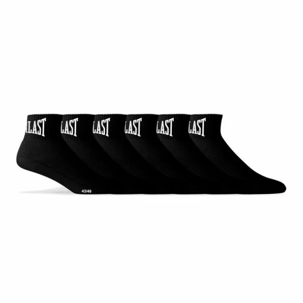 EVERLAST Lot De 6 Paires De Chaussettes Quarter vente pas cher en ligne 1