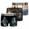 soldes officiel FREEGUN Lot De 3 Boxers Homme Zelda 16