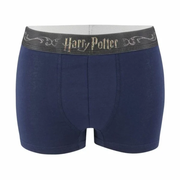 HARRY POTTER Lot De 4 Boxers Coton Homme Uni Meilleur Service 4