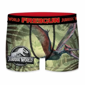 pas cher marque FREEGUN Lot De 4 Boxers Homme Jurassic World 14