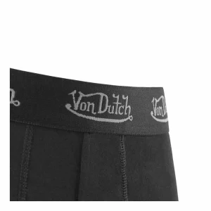 marque pas cher VONDUTCH Lot De 3 Boxers Noirs Homme En Coton 12