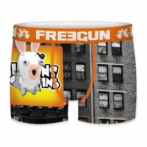 FREEGUN Lot De 4 Boxers Homme Lapins Crétins magasin 14