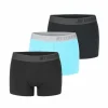 MY ESSENTIAL Lot De 3 Boxers Homme En Coton Bio Uni Gots Top ventes 22