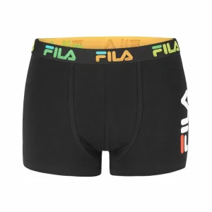 luxe soldes FILA Lot De 2 Boxers Coton Homme FU5040 Army And Shock 16