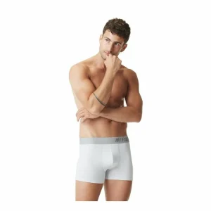 achat pas cher MY ESSENTIAL Lot De 3 Boxers Homme En Coton Bio Uni Gots 12