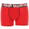 vente pas cher FREEGUN Sous Vêtement Boxer Freegun Bio Gots Rouge Boxer Rouge 7-175 20